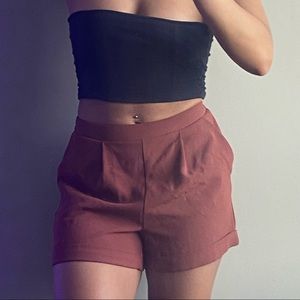 Forever 21 Pleated Shorts